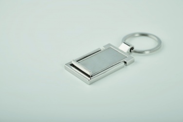 Logo trade corporate gift photo of: Metal key ring phone stand Seinajoki